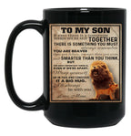 I'Ll Always Be With You Black Coffee Mug