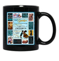 I'Ll Stay There Forever I Love You Black Coffee Mug - Black
