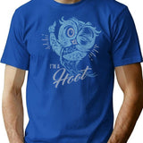 I'M A Hoot T-Shirt for Men & Women, T-Shirts Graphic Tee - Blue