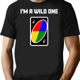 I'M A Wild One T-Shirt for Men & Women, T-Shirts Graphic Tee - Black