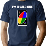 I'M A Wild One T-Shirt for Men & Women, T-Shirts Graphic Tee - Navy