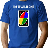 I'M A Wild One T-Shirt for Men & Women, T-Shirts Graphic Tee - Blue
