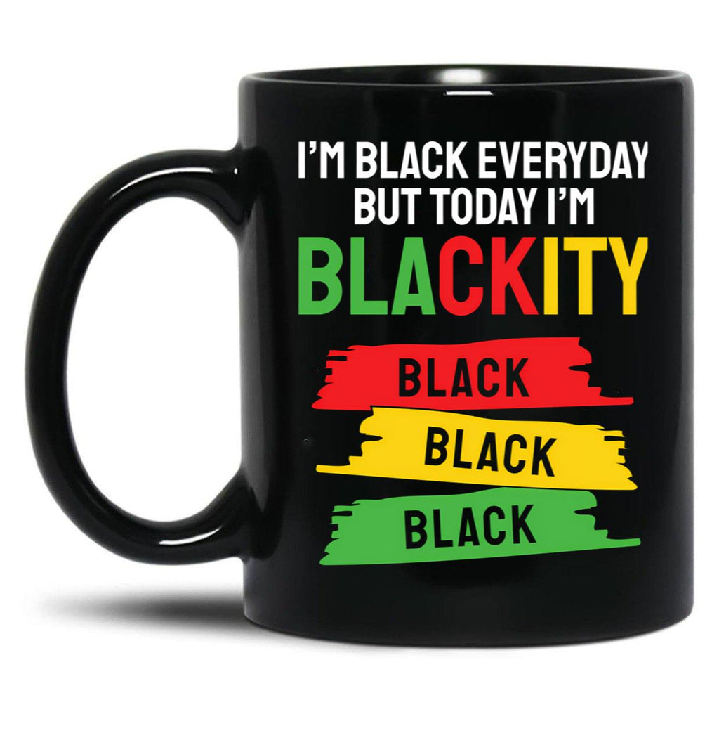 I'M Black Black Coffee Mug