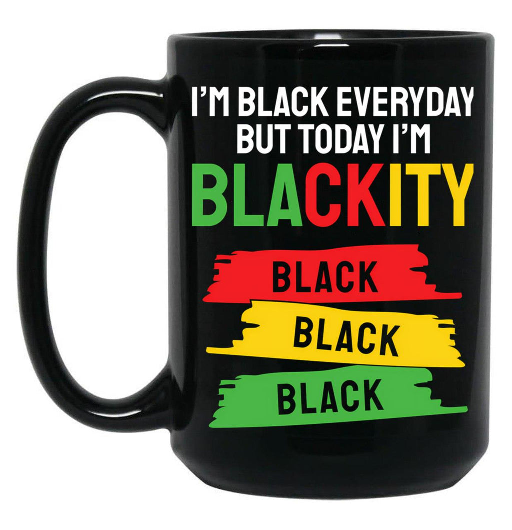 I'M Black Black Coffee Mug