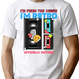 I'M From The 1900S Retro Cassette Vhs T-Shirt T-Shirt for Men & Women, T-Shirts Graphic Tee - White