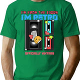 I'M From The 1900S Retro Cassette Vhs T-Shirt T-Shirt for Men & Women, T-Shirts Graphic Tee - Green
