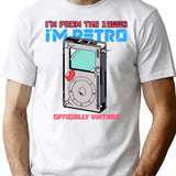 I'M From The 1900S Retro Mp3 T-Shirt T-Shirt for Men & Women, T-Shirts Graphic Tee - White