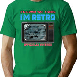 I'M From The 1900S Retro Tv Shirt T-Shirt for Men & Women, T-Shirts Graphic Tee - Green