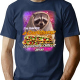 I'M Having A Crunchwrap Supremely Difficult Time T-Shirt for Men & Women, T-Shirts Graphic Tee - Navy