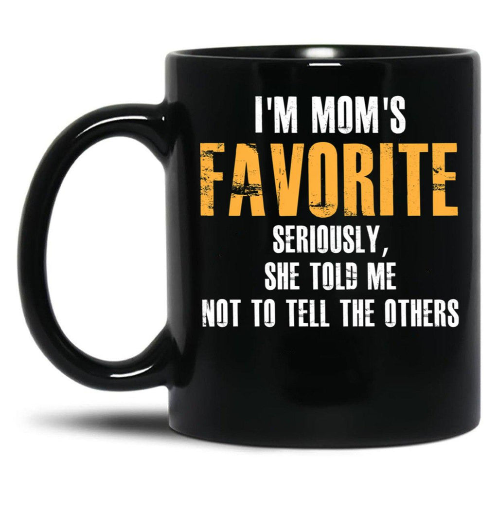 I'M Mom'S Favorite Black Coffee Mug