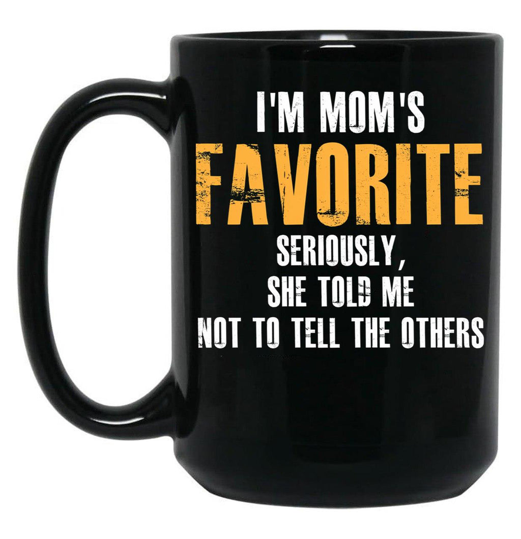 I'M Mom'S Favorite Black Coffee Mug