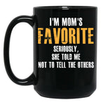 I'M Mom'S Favorite Black Coffee Mug