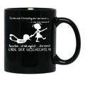 I'M Not Jealous But What Is Mine Is Now Mine I Also Licked It So Mine End Of The Story Black Coffee Mug - Black