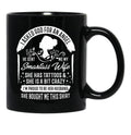 I'M Proud To Be Her Husband Black Coffee Mug - Black