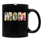 I'M So Glad You'Re My Mom Black Coffee Mug - Black