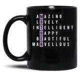 If You Love Your Mother ,Love Mom Black Coffee Mug