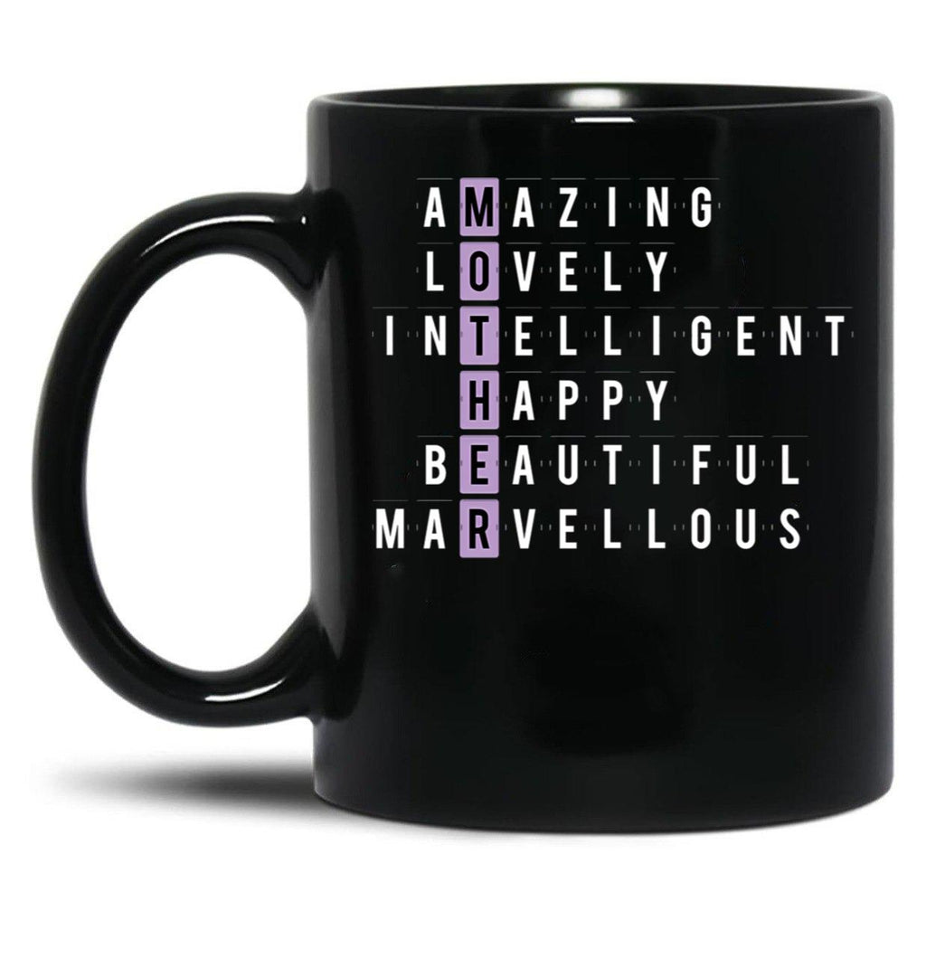If You Love Your Mother ,Love Mom Black Coffee Mug