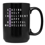 If You Love Your Mother ,Love Mom Black Coffee Mug - Black