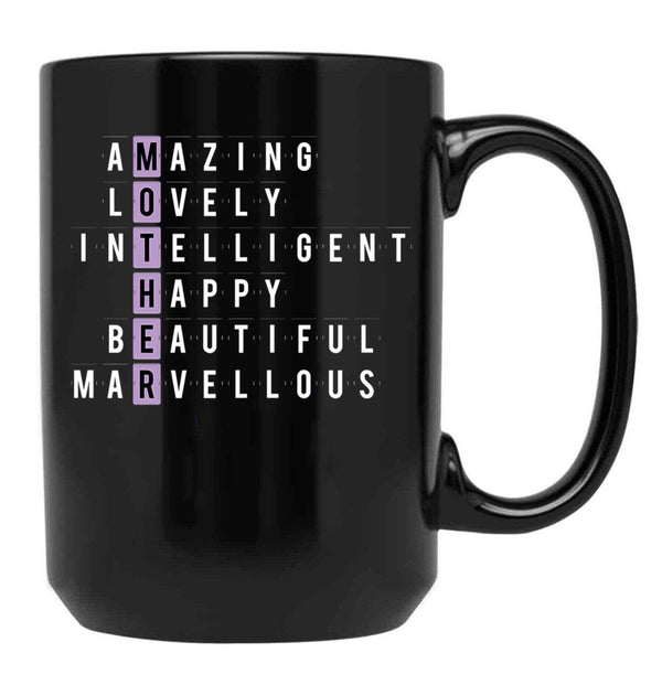 If You Love Your Mother ,Love Mom Black Coffee Mug - Black
