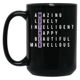 If You Love Your Mother ,Love Mom Black Coffee Mug