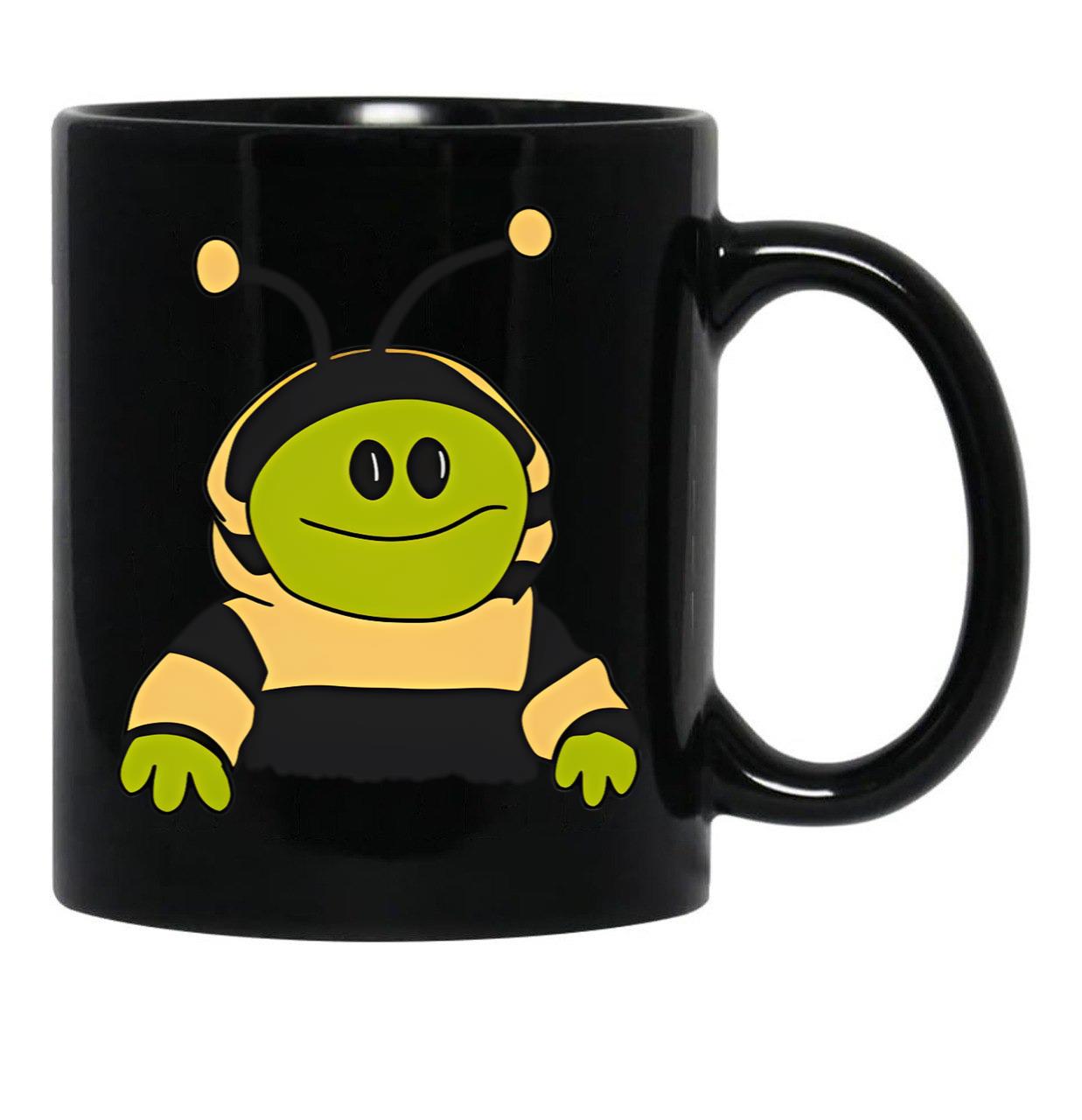 Im A Bee Mona Black Coffee Mug, Gift Coffee Mug - Black