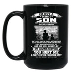 Im Not A Perfect Son But My Crazy Mom Loves Me Mothers Day Black Coffee Mug