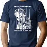 Im Stuck In Horny Jail And Cant Pay My Horny Bail T-Shirt for Men & Women, T-Shirts Graphic Tee - Navy
