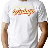 Im Vintage T-Shirt for Men & Women, T-Shirts Graphic Tee - White
