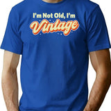 Im Vintage T-Shirt for Men & Women, T-Shirts Graphic Tee - Blue