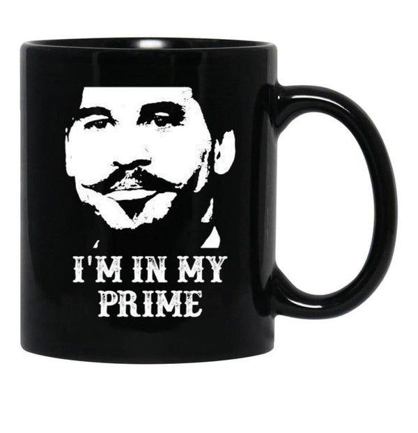 Im in My Prime Black Coffee Mug, Gift Coffee Mug - Black