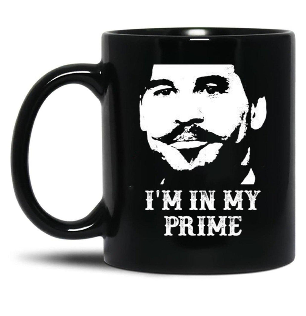 Im in My Prime Black Coffee Mug, Gift Coffee Mug