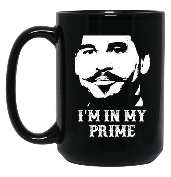 Im in My Prime Black Coffee Mug, Gift Coffee Mug - Black