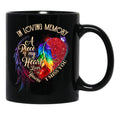 In Loving Memory I Miss You Black Coffee Mug - Black