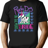 In The Mood To Be Rude T-Shirt for Men & Women, T-Shirts Graphic Tee - Black