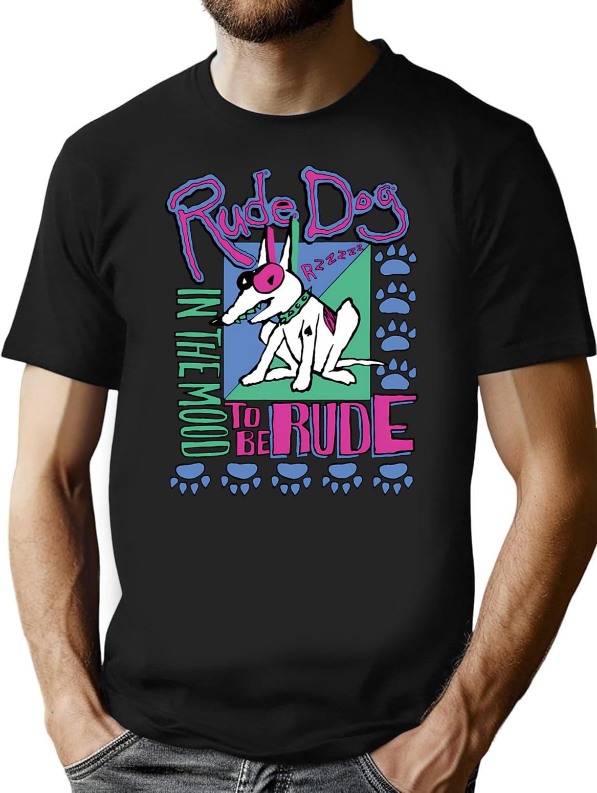 In The Mood To Be Rude T-Shirt for Men & Women, T-Shirts Graphic Tee - Black