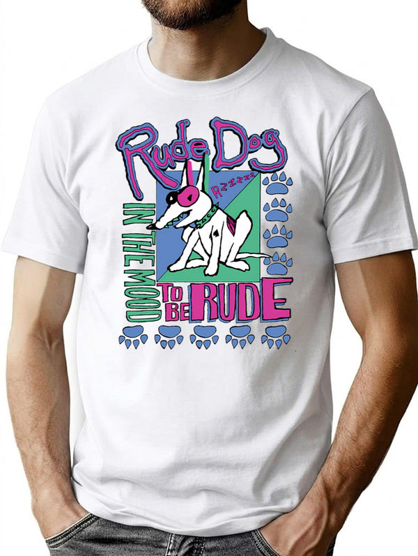 In The Mood To Be Rude T-Shirt for Men & Women, T-Shirts Graphic Tee - White
