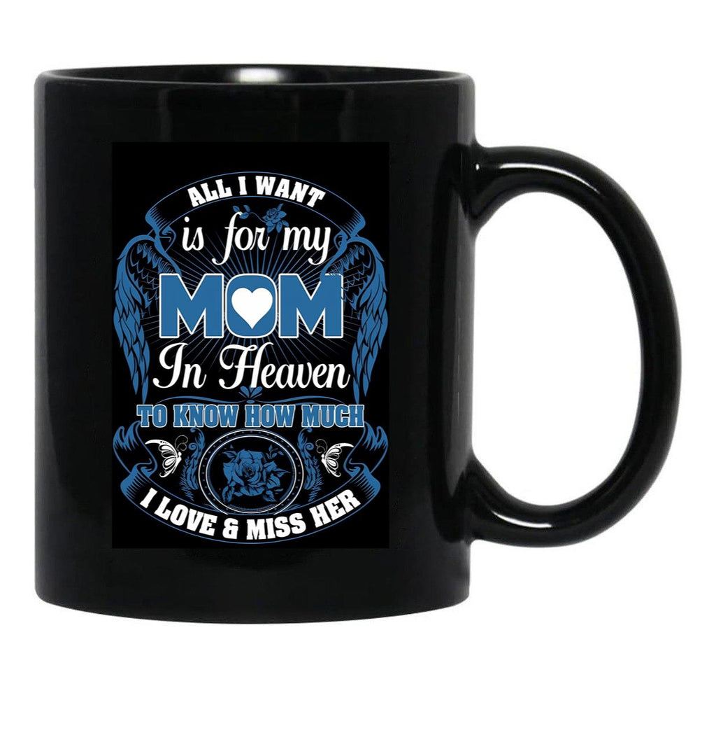 In The Sky Black Coffee Mug - Black