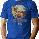 Incinerate T-Shirt for Men & Women, T-Shirts Graphic Tee - Blue