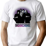 Indochine T-Shirt for Men & Women, T-Shirts Graphic Tee - White