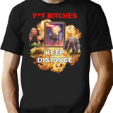 Inferno Tower Humor T-Shirt for Men & Women, T-Shirts Graphic Tee - Black