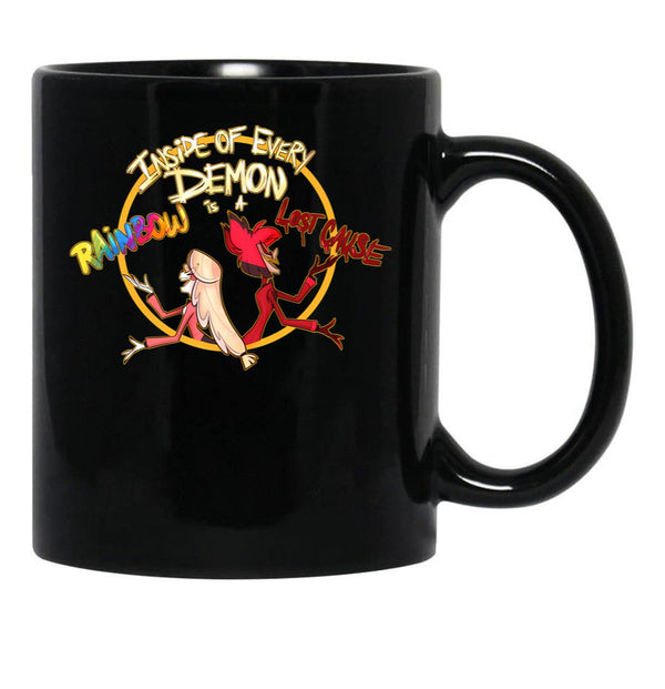 Inside Of Every Demon Black Coffee Mug, Gift Coffee Mug - Black