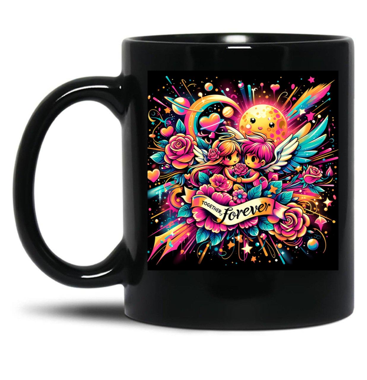 Inspiring Love Quotes - 135 Black Coffee Mug