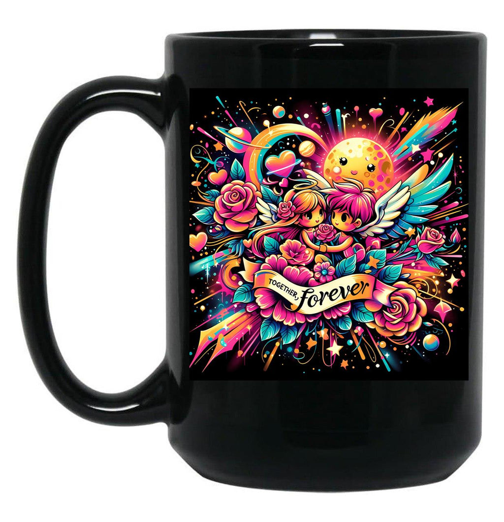 Inspiring Love Quotes - 135 Black Coffee Mug