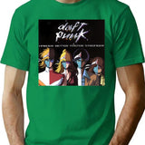 Interstella 5555 - Vintage Music T-Shirt for Men & Women, T-Shirts Graphic Tee - Green