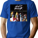 Interstella 5555 - Vintage Music T-Shirt for Men & Women, T-Shirts Graphic Tee - Blue