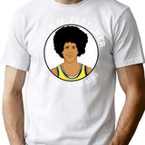 Irwin M. Fletcher (Fletch) Lakers - 6'9 With The Afro T-Shirt for Men & Women, T-Shirts Graphic Tee - White