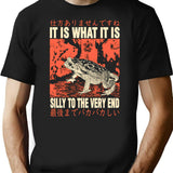 It Is What It Is Frog T-Shirt for Men & Women, T-Shirts Graphic Tee - Black