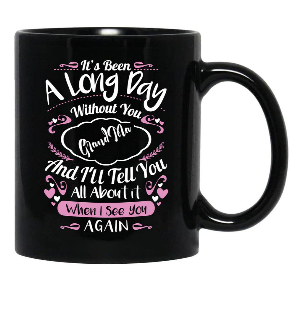 It'S Been A Long Day Black Coffee Mug - Black
