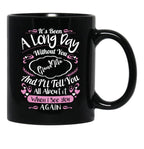 It'S Been A Long Day Black Coffee Mug - Black