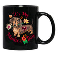 It'S My Mother'S Day Dachshund Dog Black Coffee Mug - Black